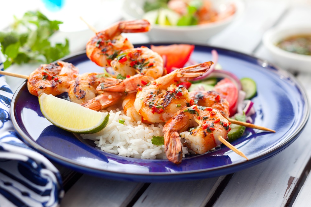 Chili-Lime Shrimp Skewers