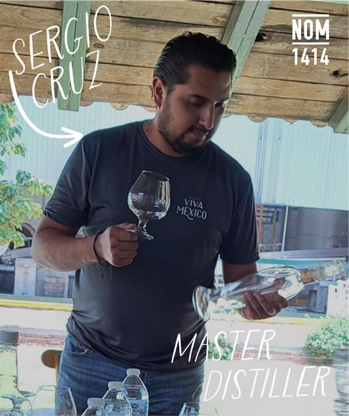 Sergio Cruz is the master distiller for Los Linderos