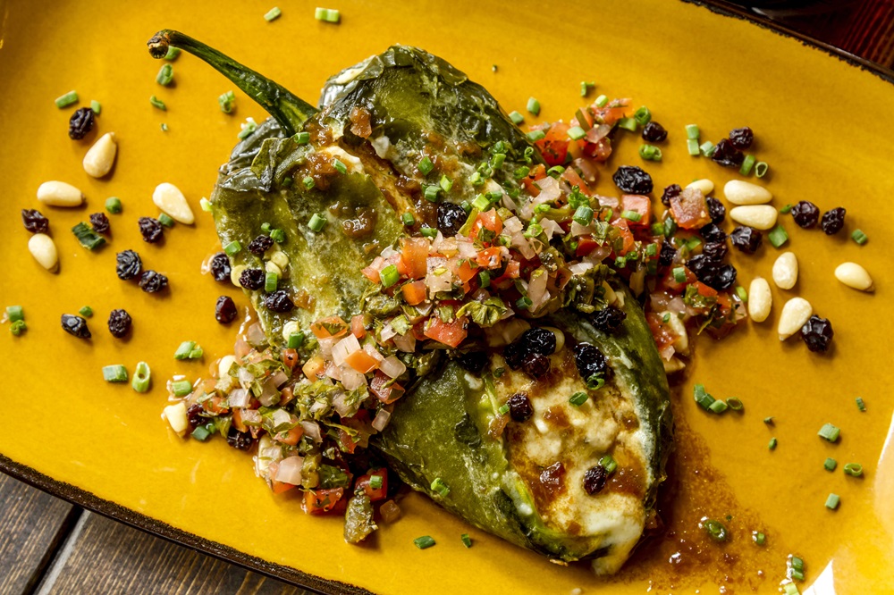 Stuffed Poblano Peppers